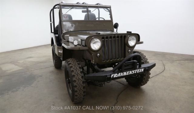 1948 Green Willys CJ2A Jeep