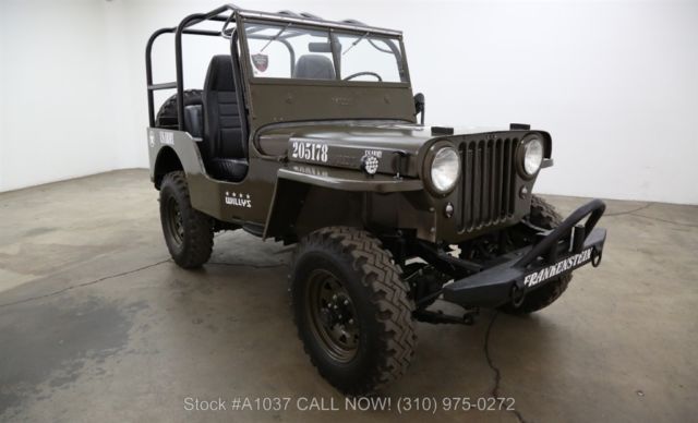 1948 Green Willys CJ2A Jeep