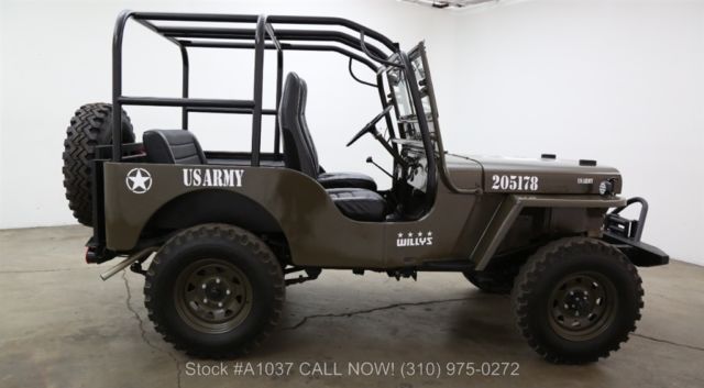 1948 Green Willys CJ2A Jeep