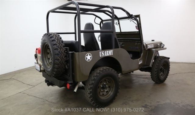 1948 Green Willys CJ2A Jeep