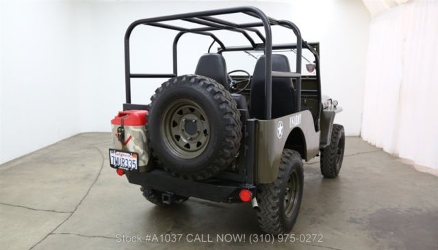 1948 Green Willys CJ2A Jeep