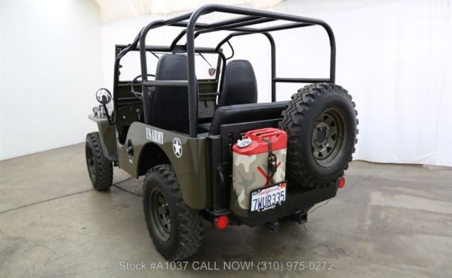 1948 Green Willys CJ2A Jeep