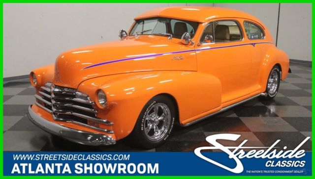 1948 Orange Chevrolet Fleetline