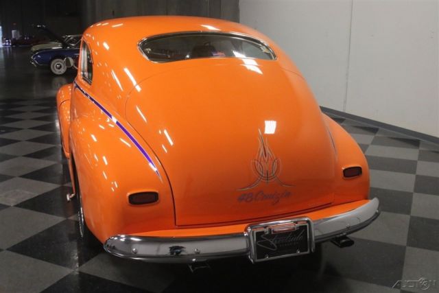 1948 Orange Chevrolet Fleetline