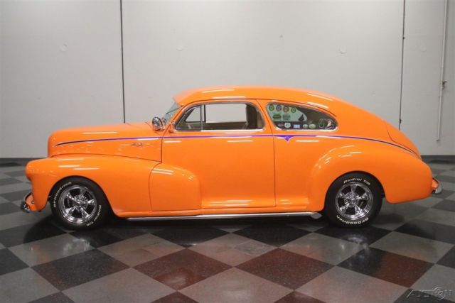 1948 Orange Chevrolet Fleetline