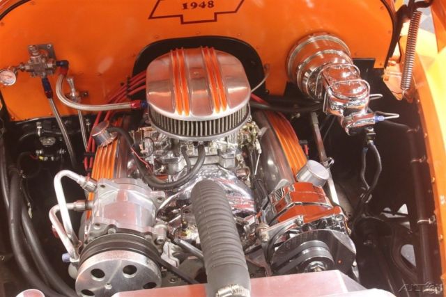 1948 Orange Chevrolet Fleetline