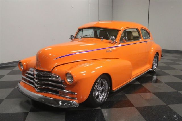 1948 Orange Chevrolet Fleetline