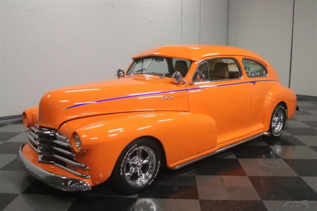 1948 Orange Chevrolet Fleetline