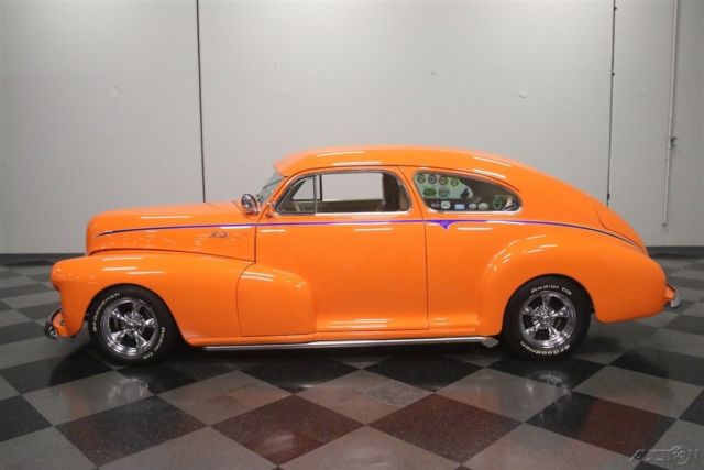1948 Orange Chevrolet Fleetline