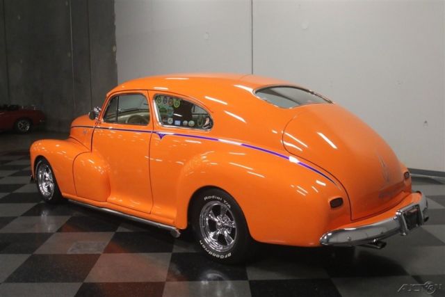 1948 Orange Chevrolet Fleetline