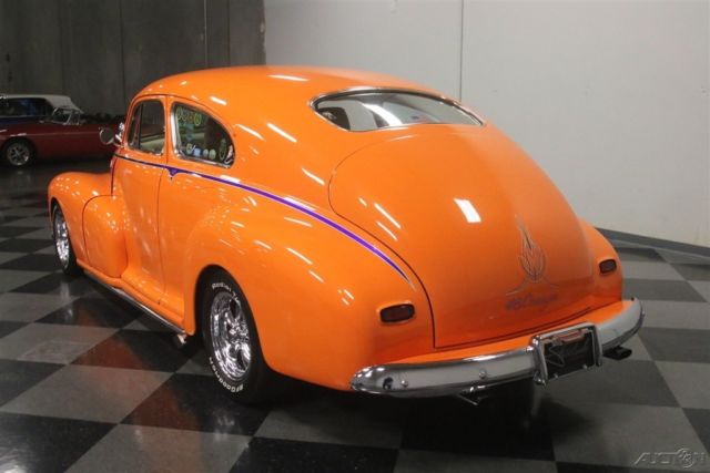 1948 Orange Chevrolet Fleetline