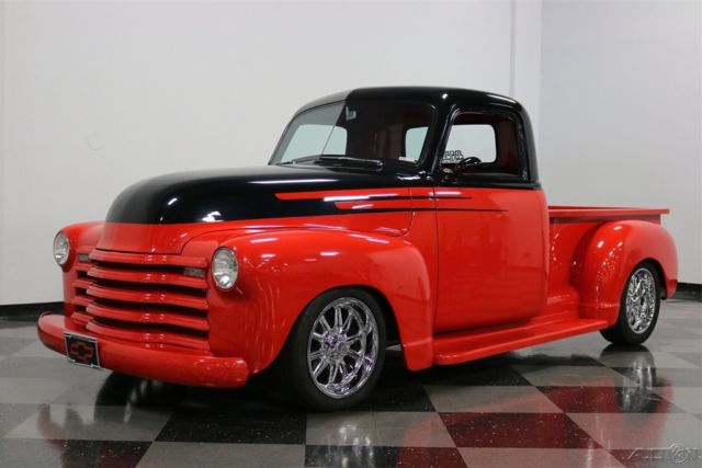 1948 Red Chevrolet 3100