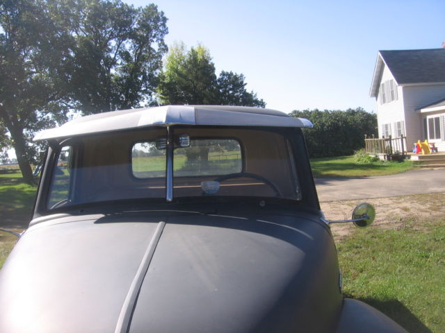 1948 flat black Chevrolet Other Pickups