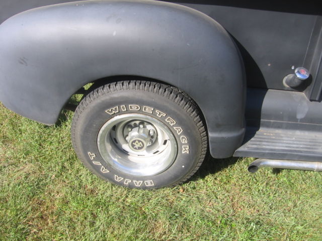 1948 flat black Chevrolet Other Pickups
