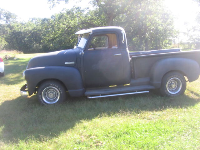 1948 flat black Chevrolet Other Pickups