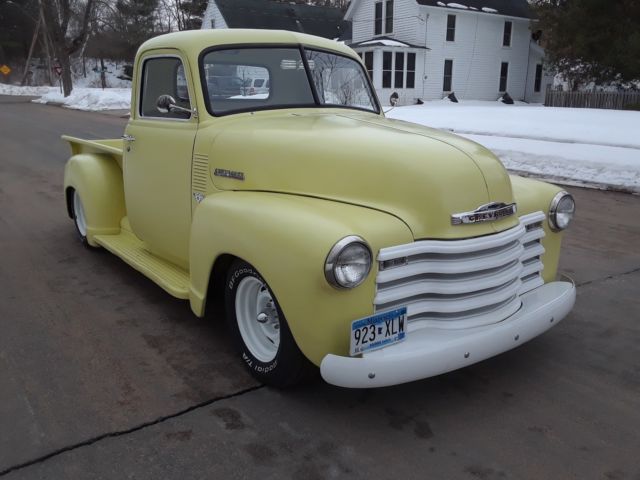 1948 Creamy Yellow Chevrolet Chevy Pickup pick up