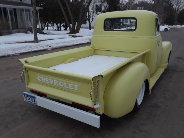 1948 Creamy Yellow Chevrolet Chevy Pickup pick up