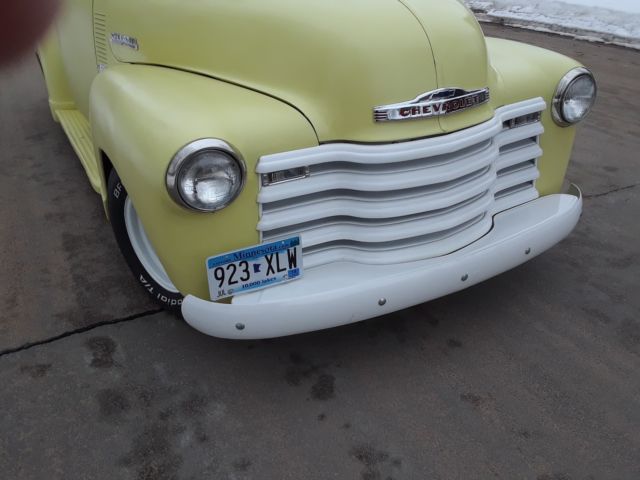 1948 Creamy Yellow Chevrolet Chevy Pickup pick up