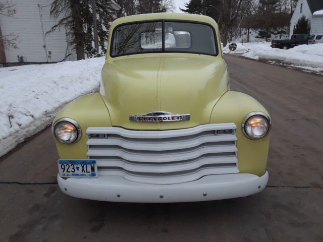 1948 Creamy Yellow Chevrolet Chevy Pickup pick up