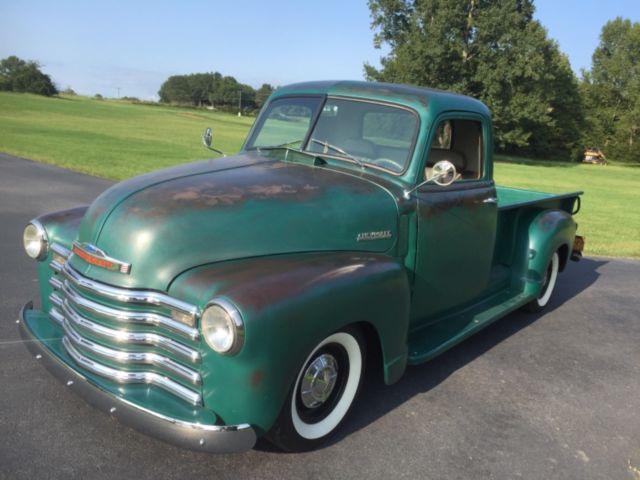 1948 Awesome Green Patina with Satin Clear Coat Chevrolet Other Pickups 3100
