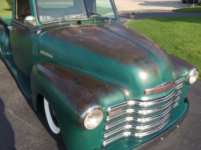 1948 Awesome Green Patina with Satin Clear Coat Chevrolet Other Pickups 3100