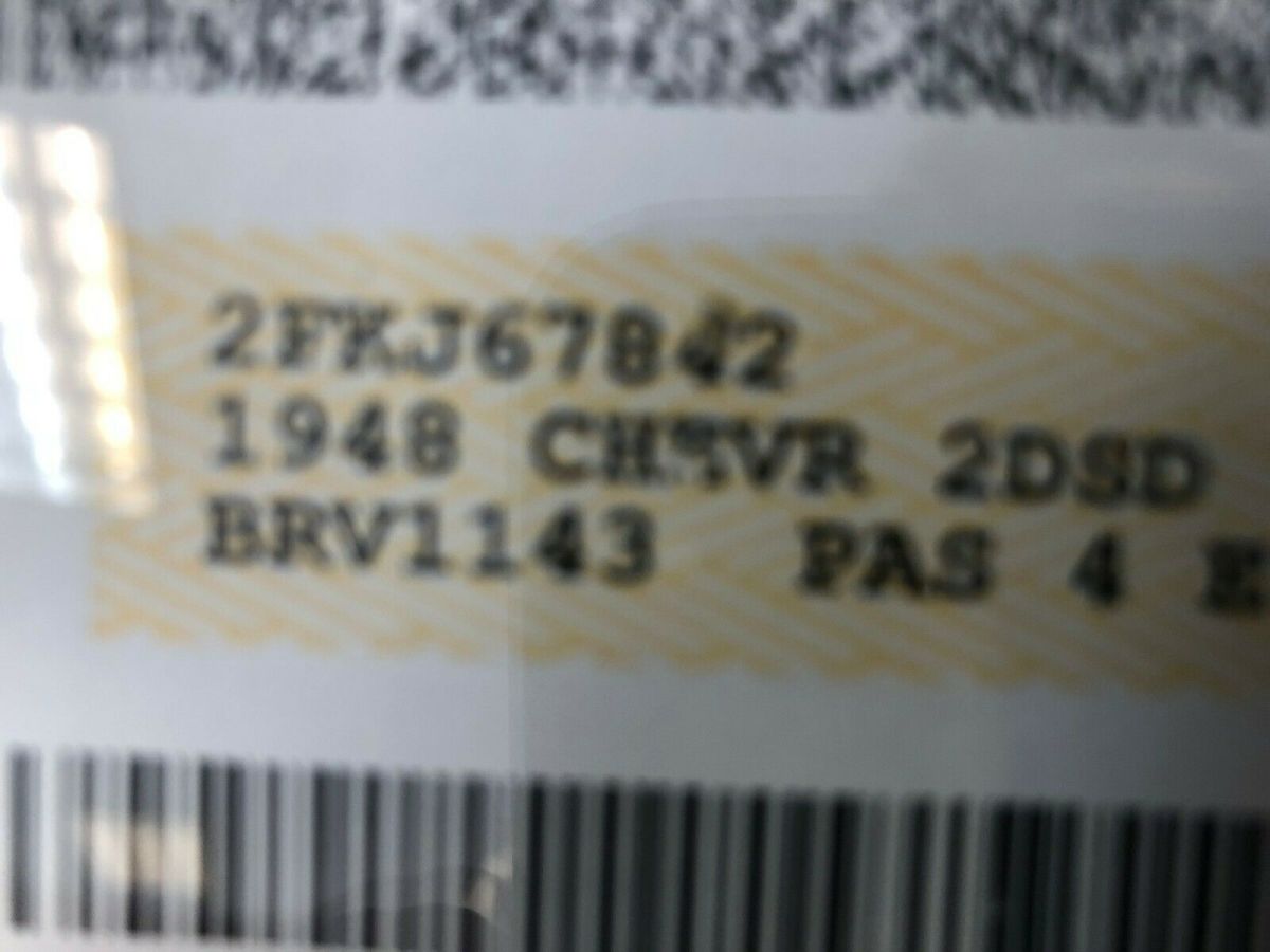 1948 Canary Yellow Chevrolet Other Coupe