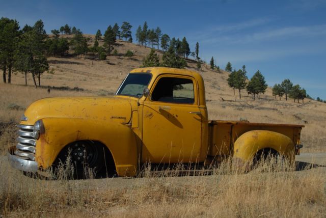 1948 Yellow Chevrolet Other Pickups