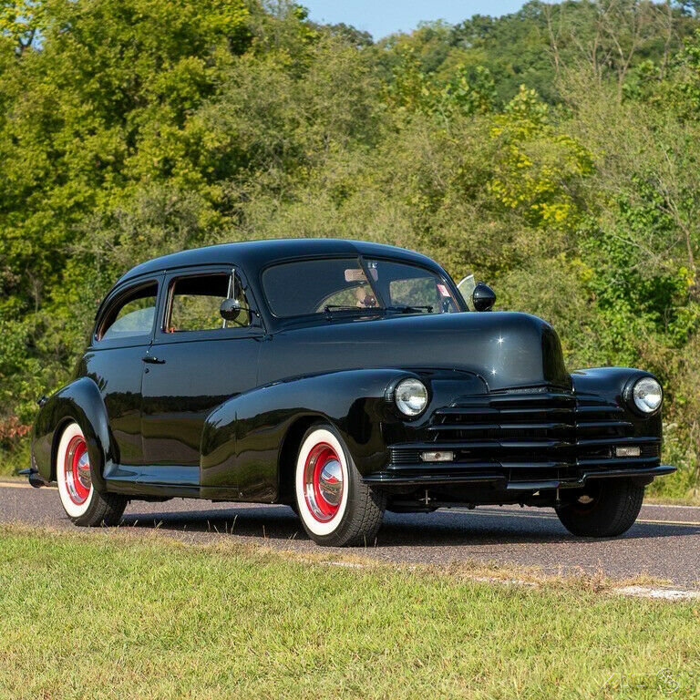 1948 Black Chevrolet Sedanette Coupe