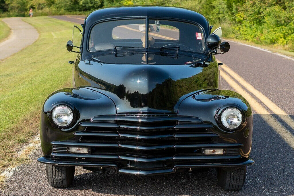 1948 Black Chevrolet Sedanette Coupe