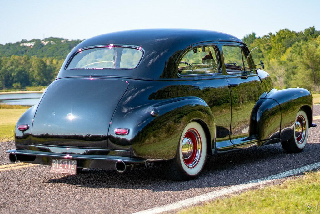 1948 Black Chevrolet Sedanette Coupe