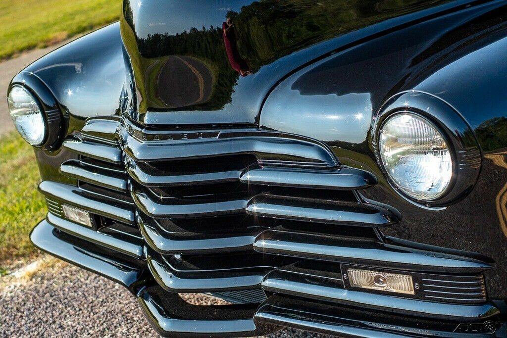 1948 Black Chevrolet Sedanette Coupe