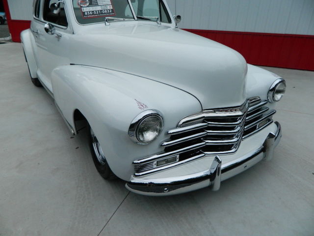 1948 White Chevrolet Streed Rod Coupe