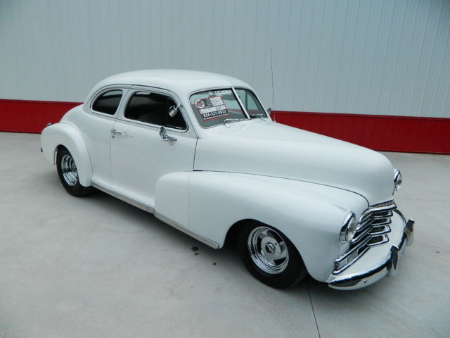 1948 White Chevrolet Streed Rod Coupe
