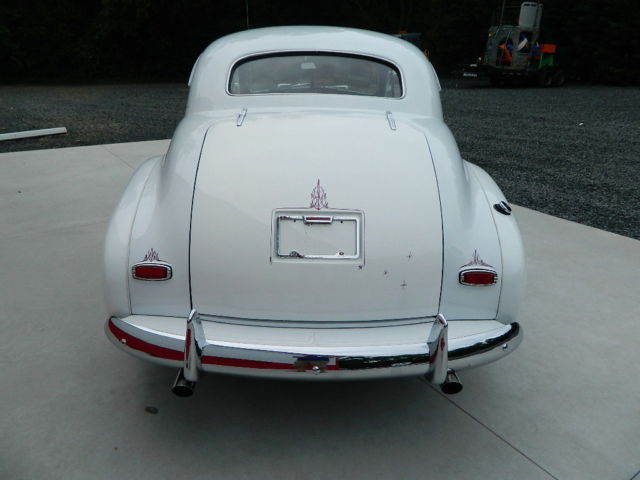 1948 White Chevrolet Streed Rod Coupe