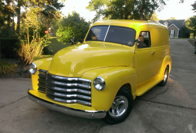 1948 Yellow Chevrolet Other Pickups Panel Truck
