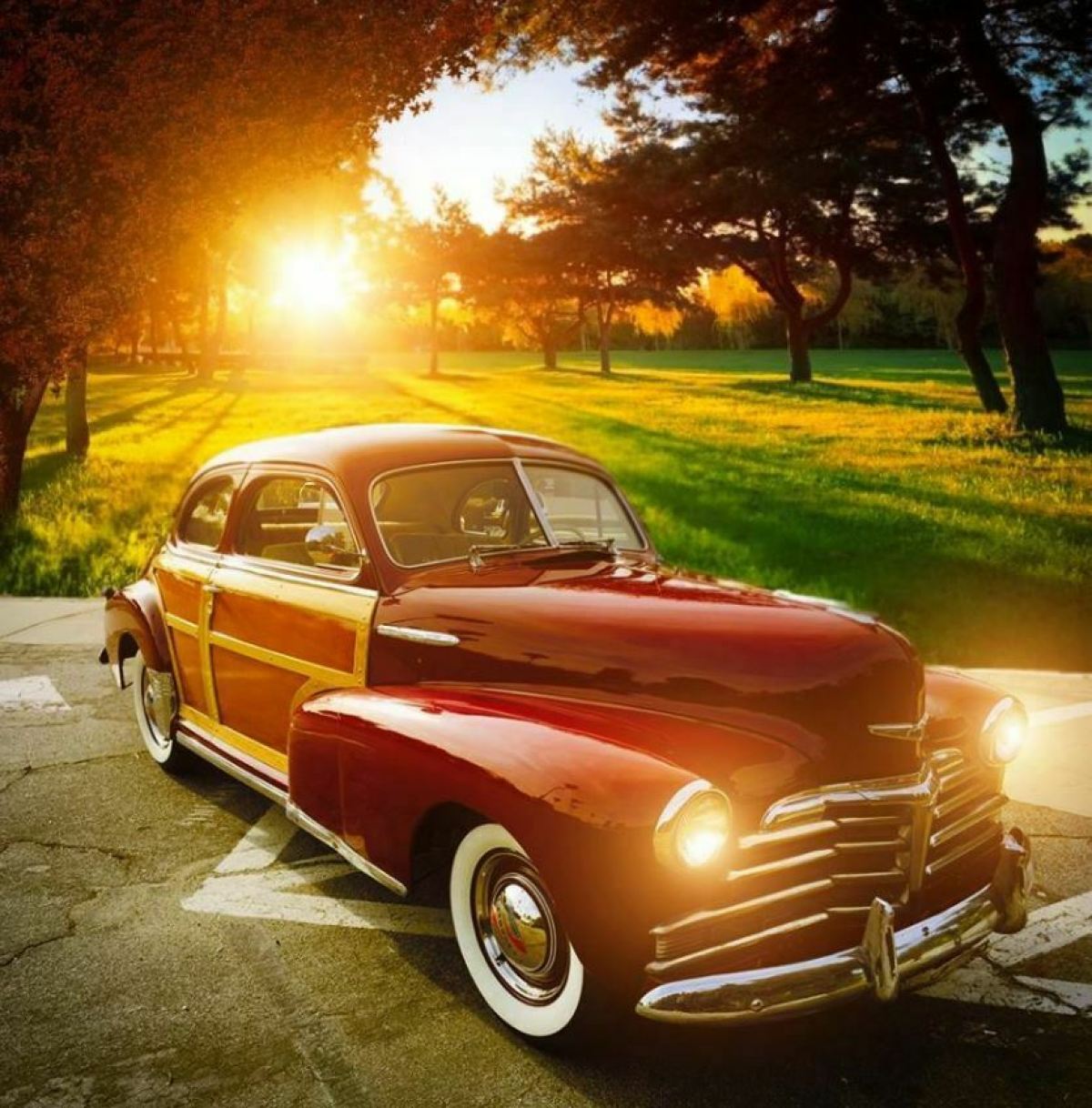 1948 Green Chevrolet Other Woody