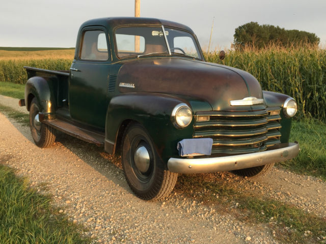1948 Green Chevrolet Other Pickups Standard Cab Pickup