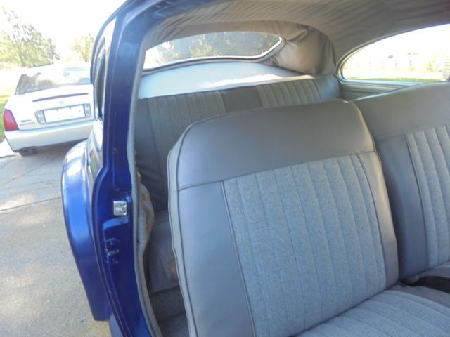 1948 Blue Chevrolet Fleetline Coupe