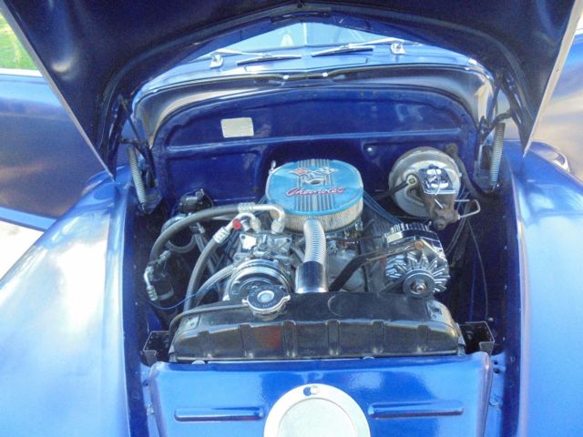 1948 Blue Chevrolet Fleetline Coupe