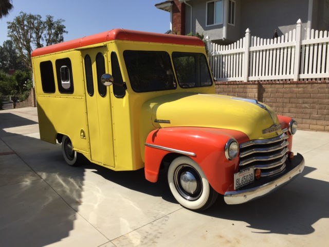 1948 Yellow and Orange Chevrolet Other Pickups Box Truck