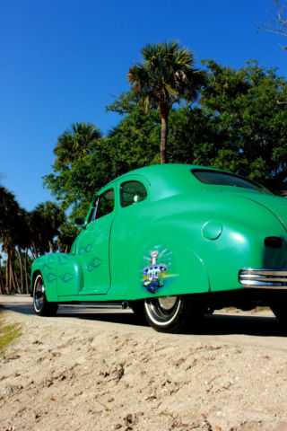 1948 Orange & WHITE Chevrolet COUPE Coupe