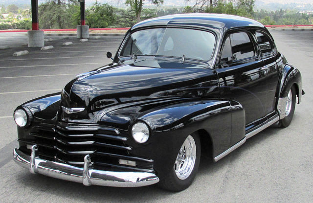 1948 Black Chevrolet PRO STREET Coupe