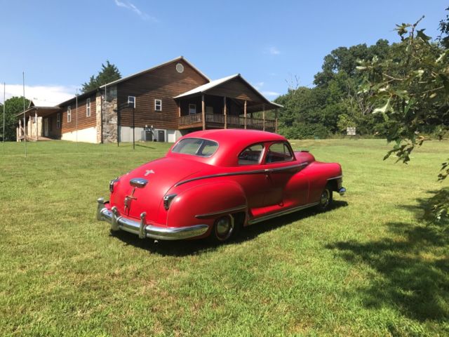 1948 Red Chrysler coupe Coupe