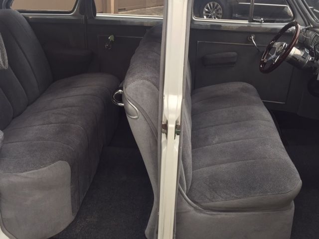 1948 PEARL WHITE Chrysler New Yorker Coupe