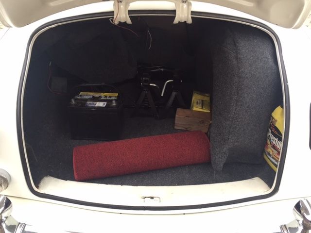 1948 PEARL WHITE Chrysler New Yorker Coupe