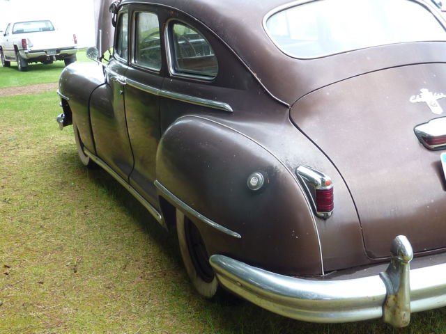 1948 Brown Chrysler Winsor Travler Sedan