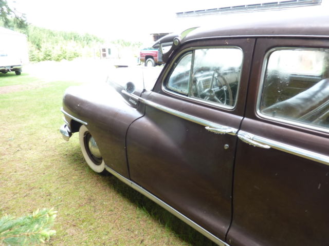 1948 Brown Chrysler Winsor Travler Sedan
