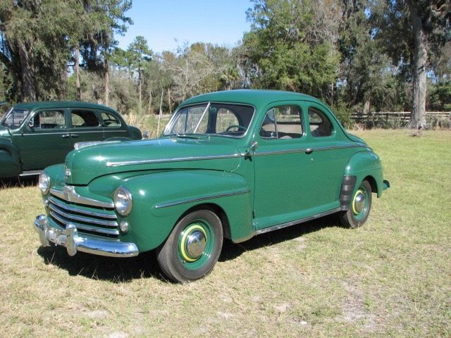 1948 Green Ford 2 DOOR COUPE Coupe