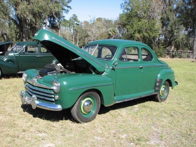 1948 Green Ford 2 DOOR COUPE Coupe
