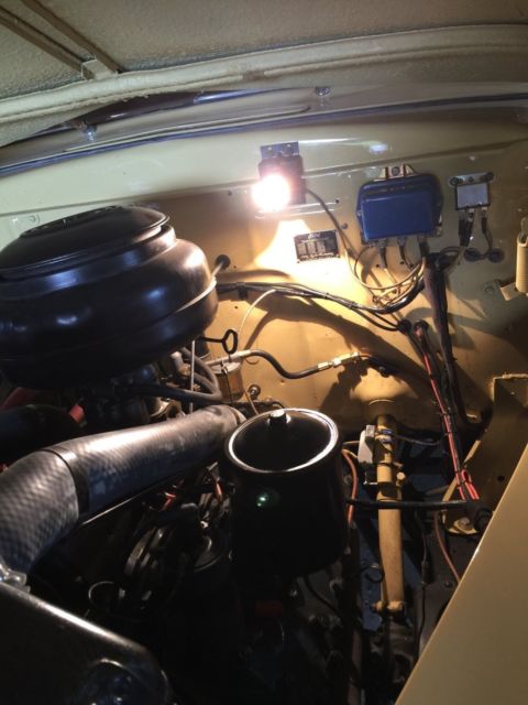 1948 Yellow Ford Super Deluxe Convertible